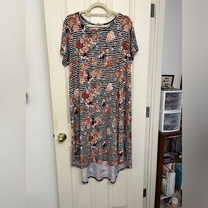 LuLaRoe Disney Carly dress XL